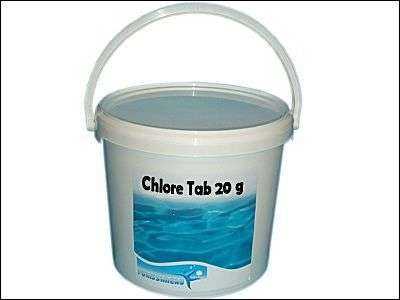 Chlore Choc Tablette De 20G Le Seau De 5Kg