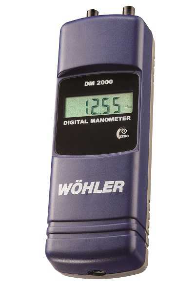 Manomètre/Déprimomètre DM2000 ( nbar) Pression
