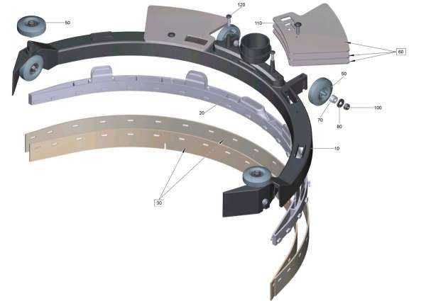 Balai Rotatif Complet Durete Moyenne Pour Br40/10C A Cder Par 2